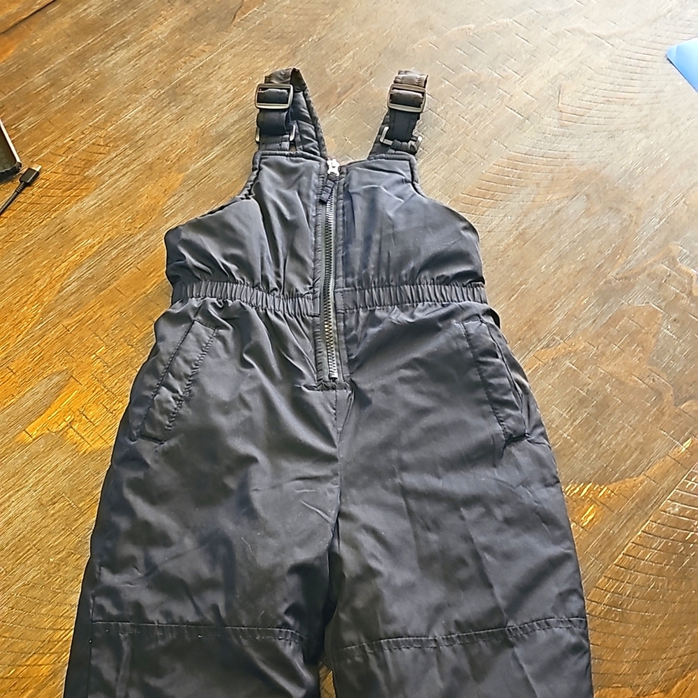 Boy's insulated waterproof snowsuit